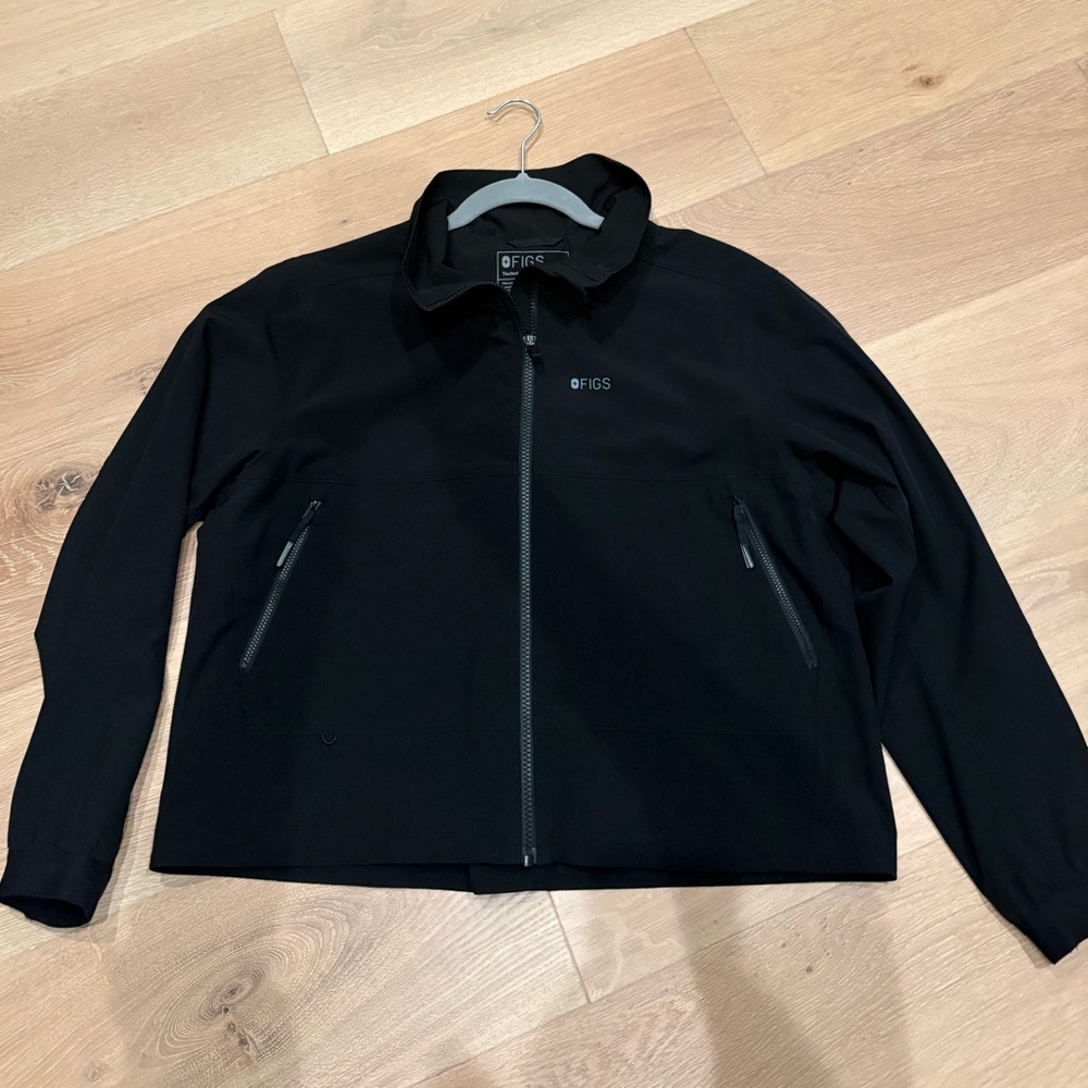 Figs women’s size small Black Lightweight Jacket